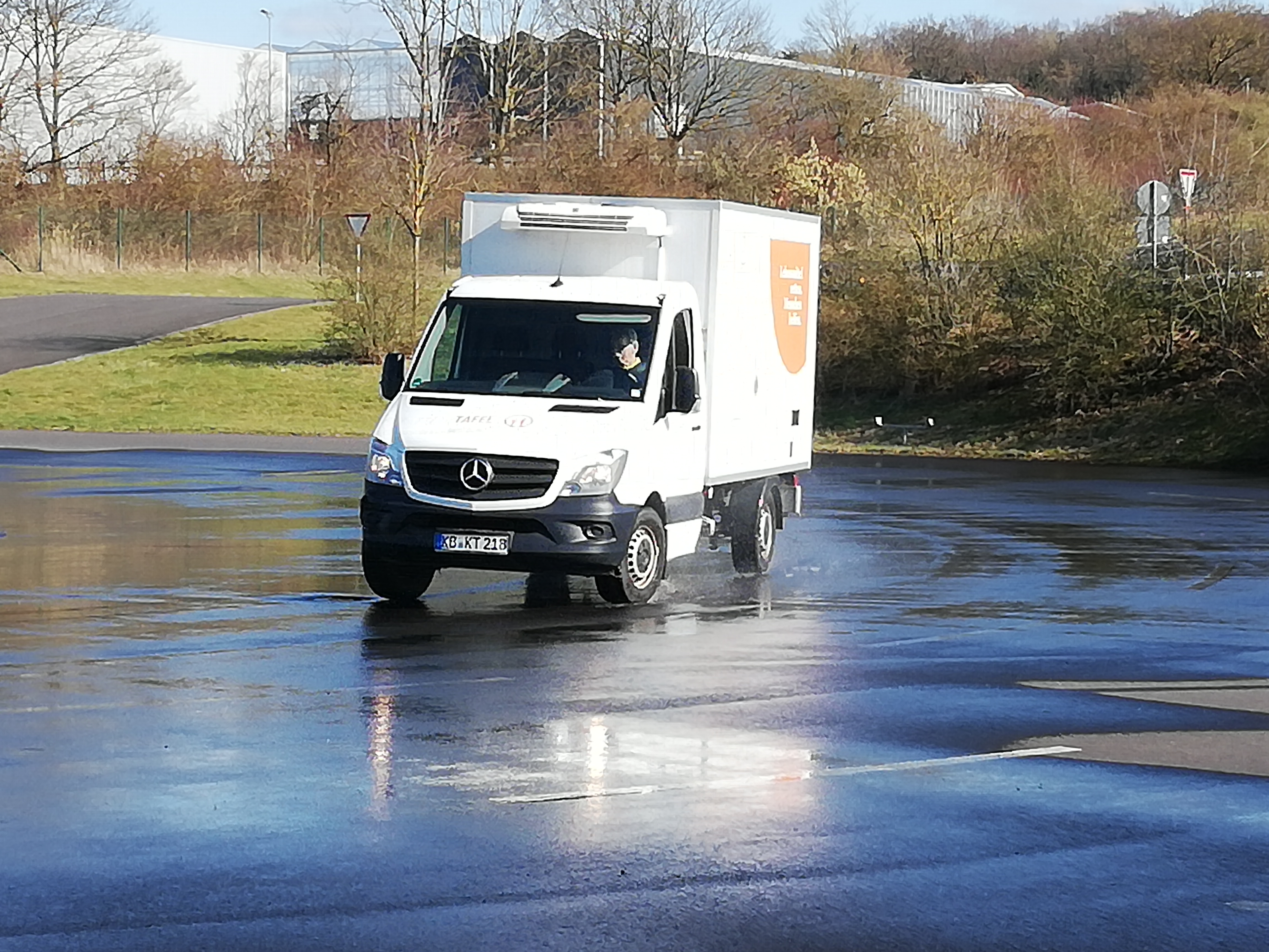 Fahrsicherheitstraining für Tafel-Fahrer
