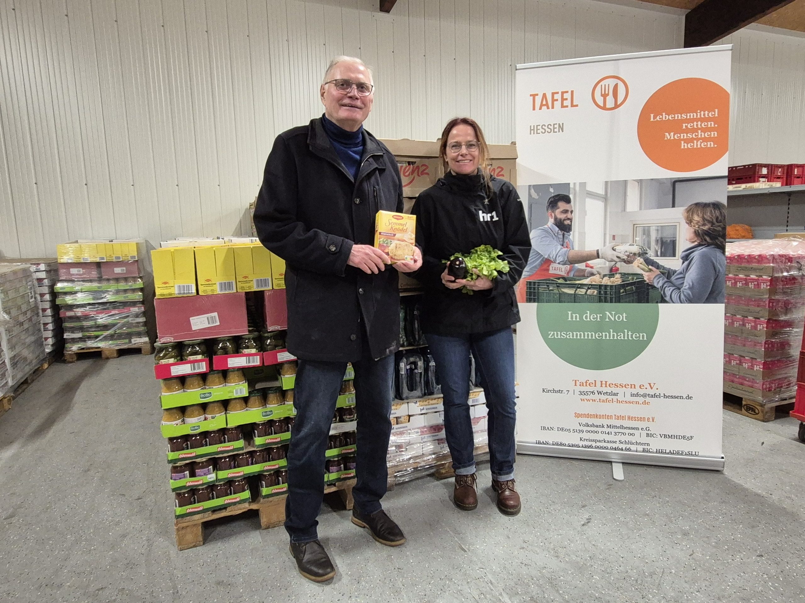 hr1 unterstützt Tafeln in Hessen mit großer Spendenaktion